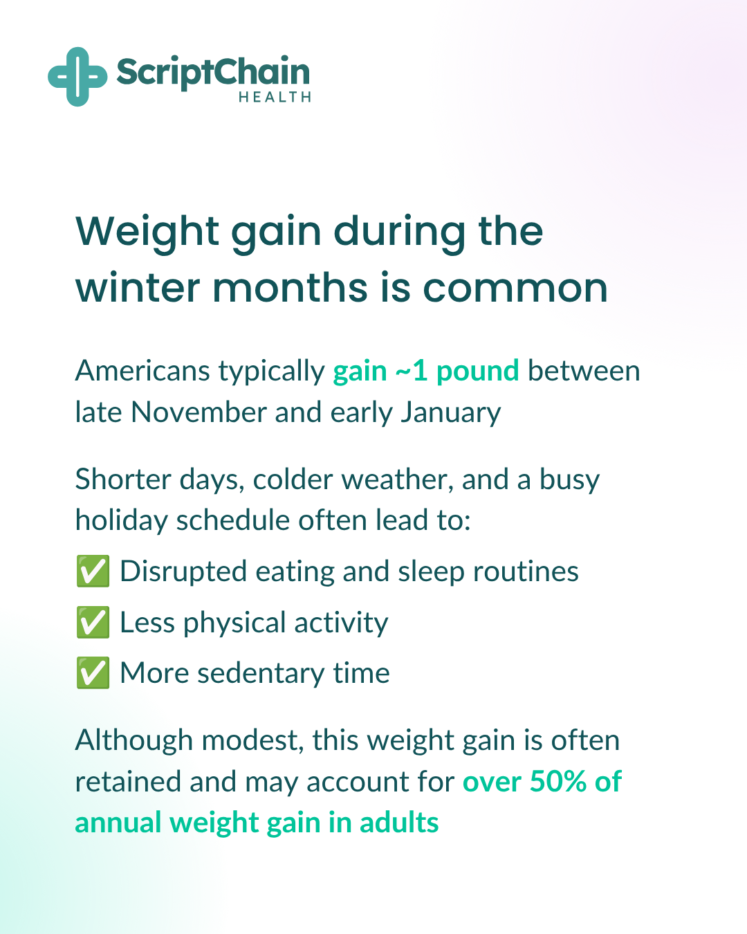 Instagram Winter Weight Gain, slide 2 of 6