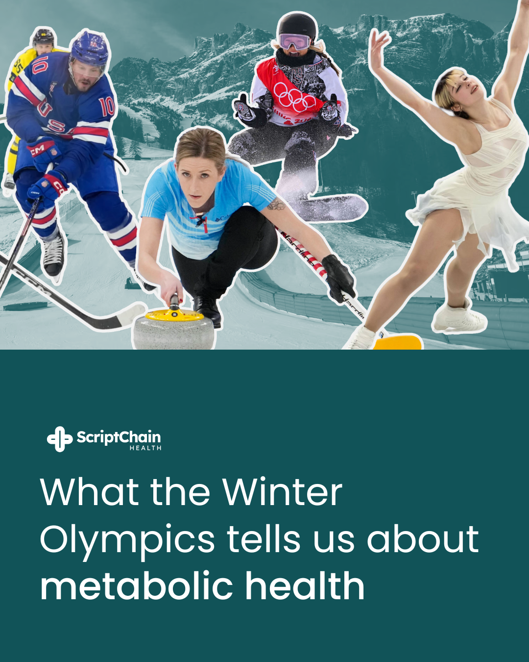 Olympics TikTok post, slide 1 of 5