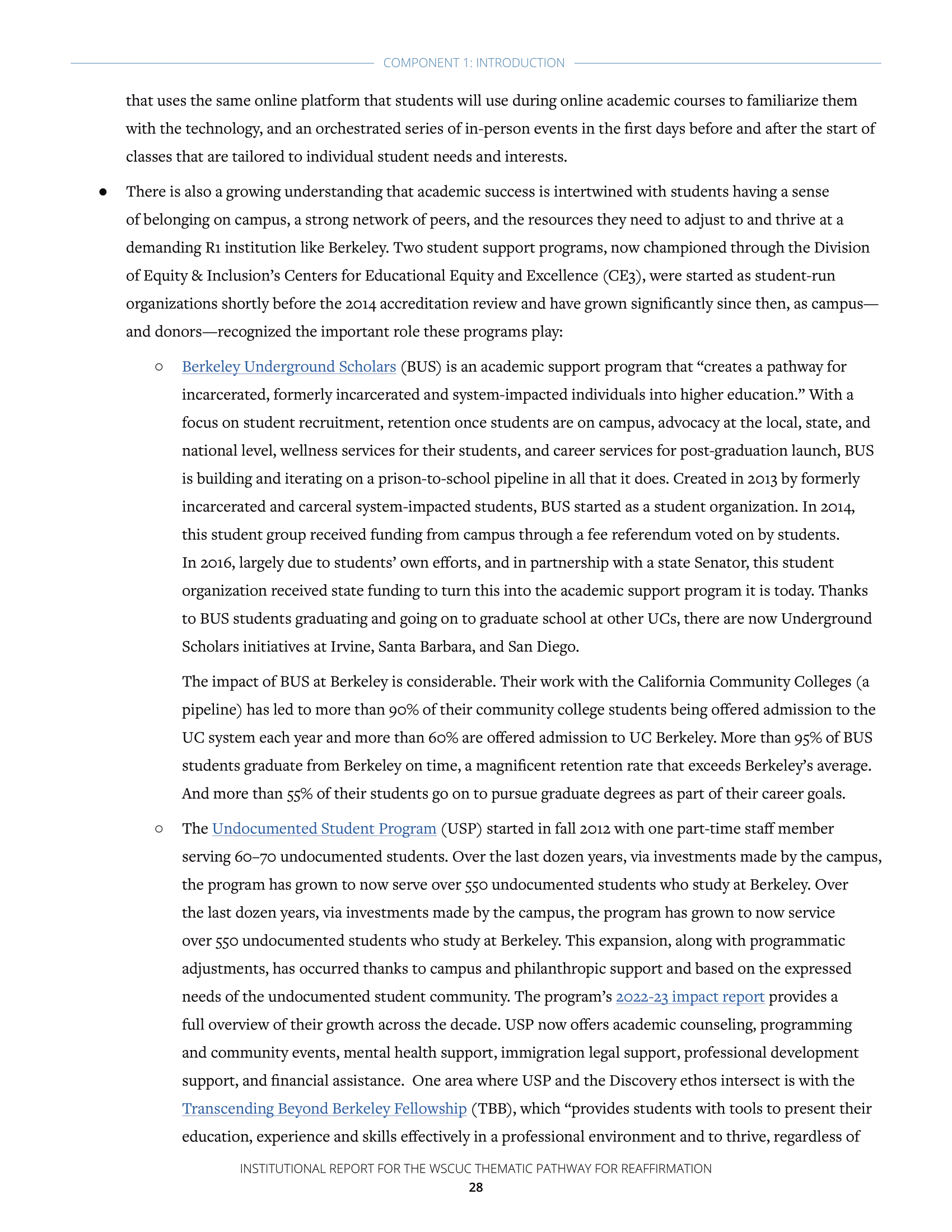 UC Berkeley WSCUC report page 39
