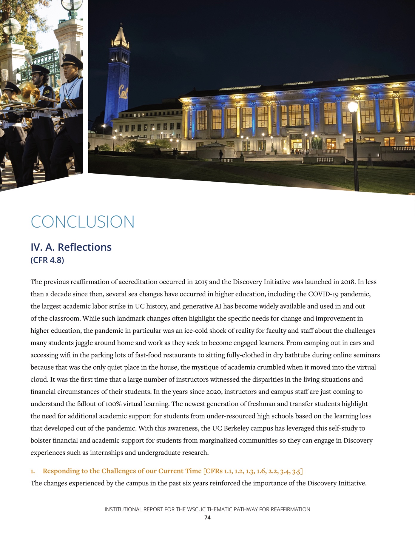 UC Berkeley WSCUC report page 35