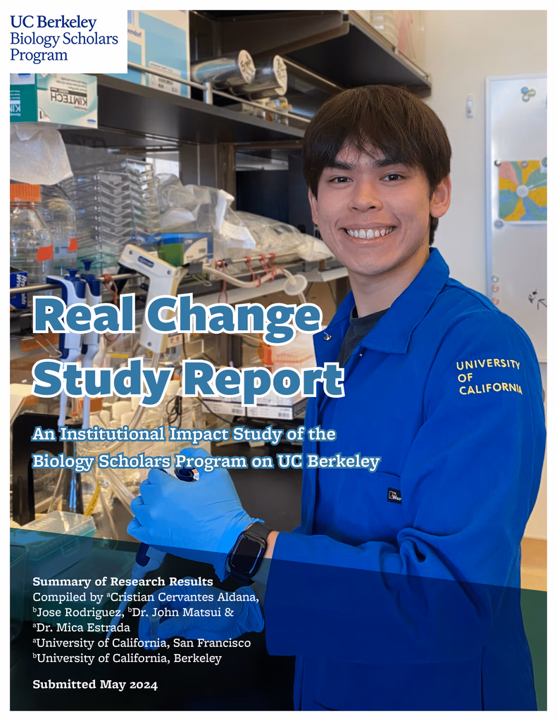 Real Change study report page 1